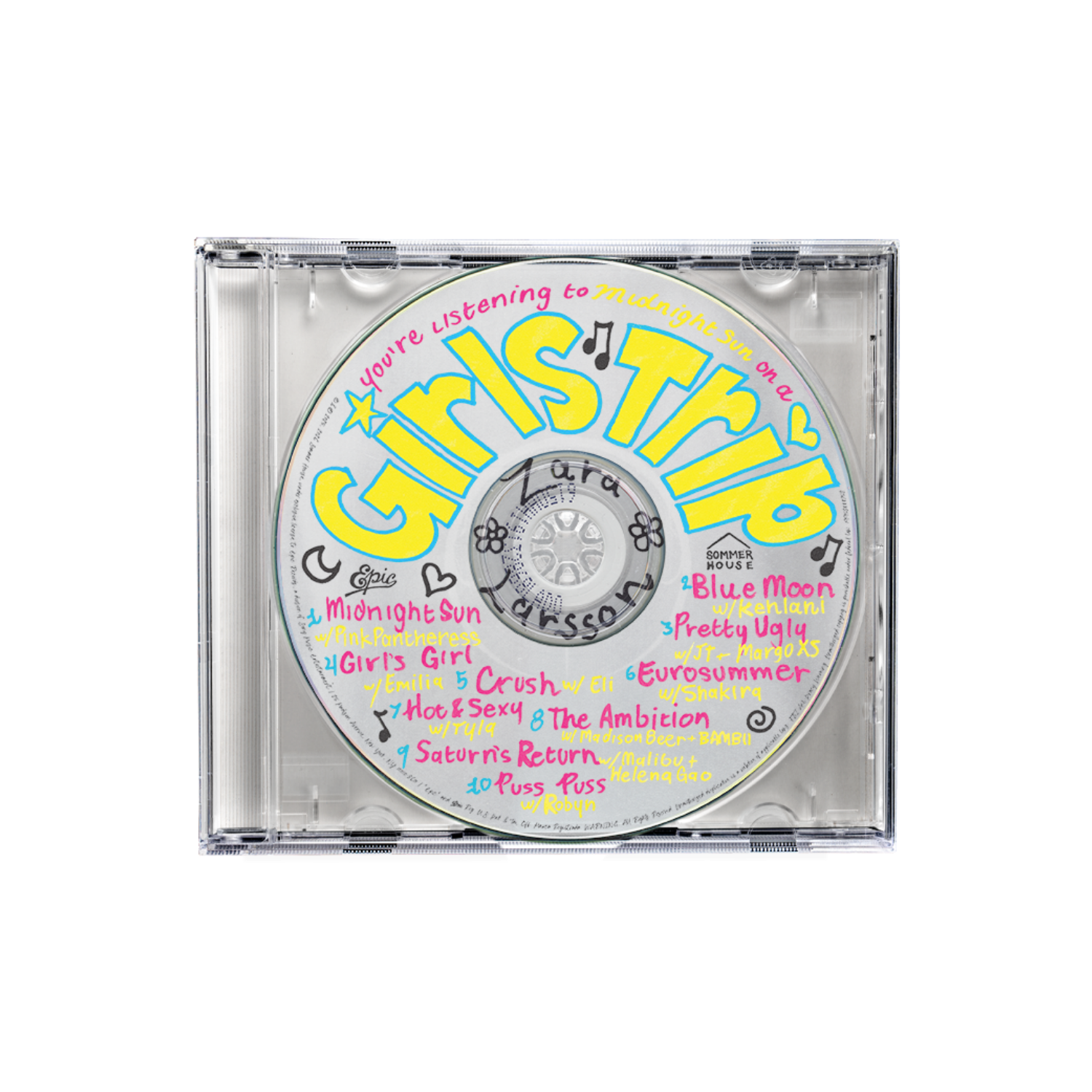 Midnight Sun: Girls Trip CD – Zara Larsson Merch UK
