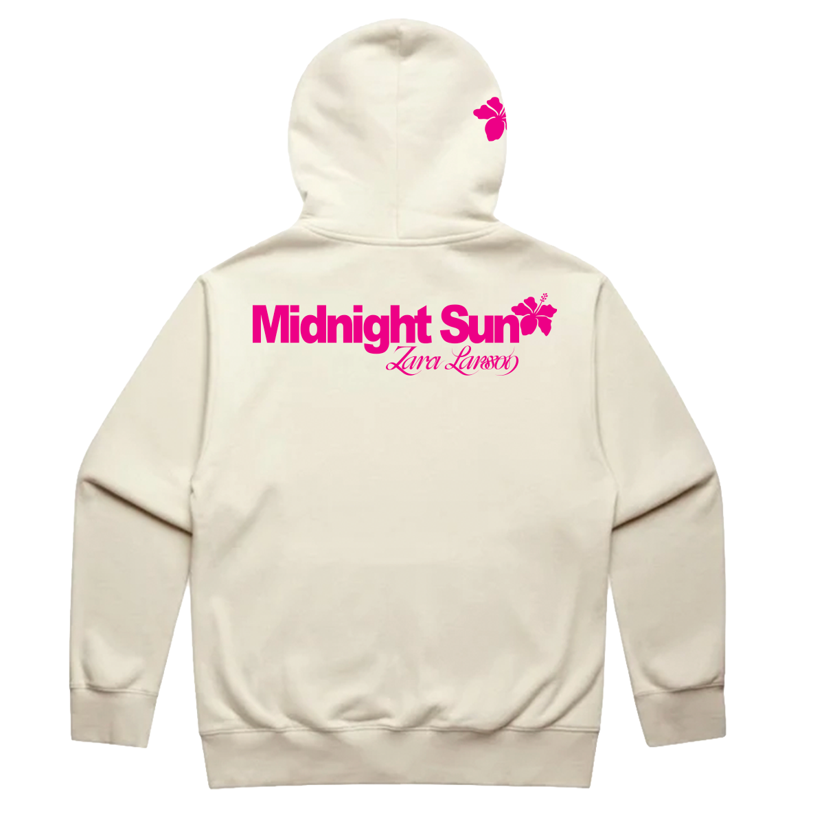 Midnight Sun Zip Hoodie - Ecru