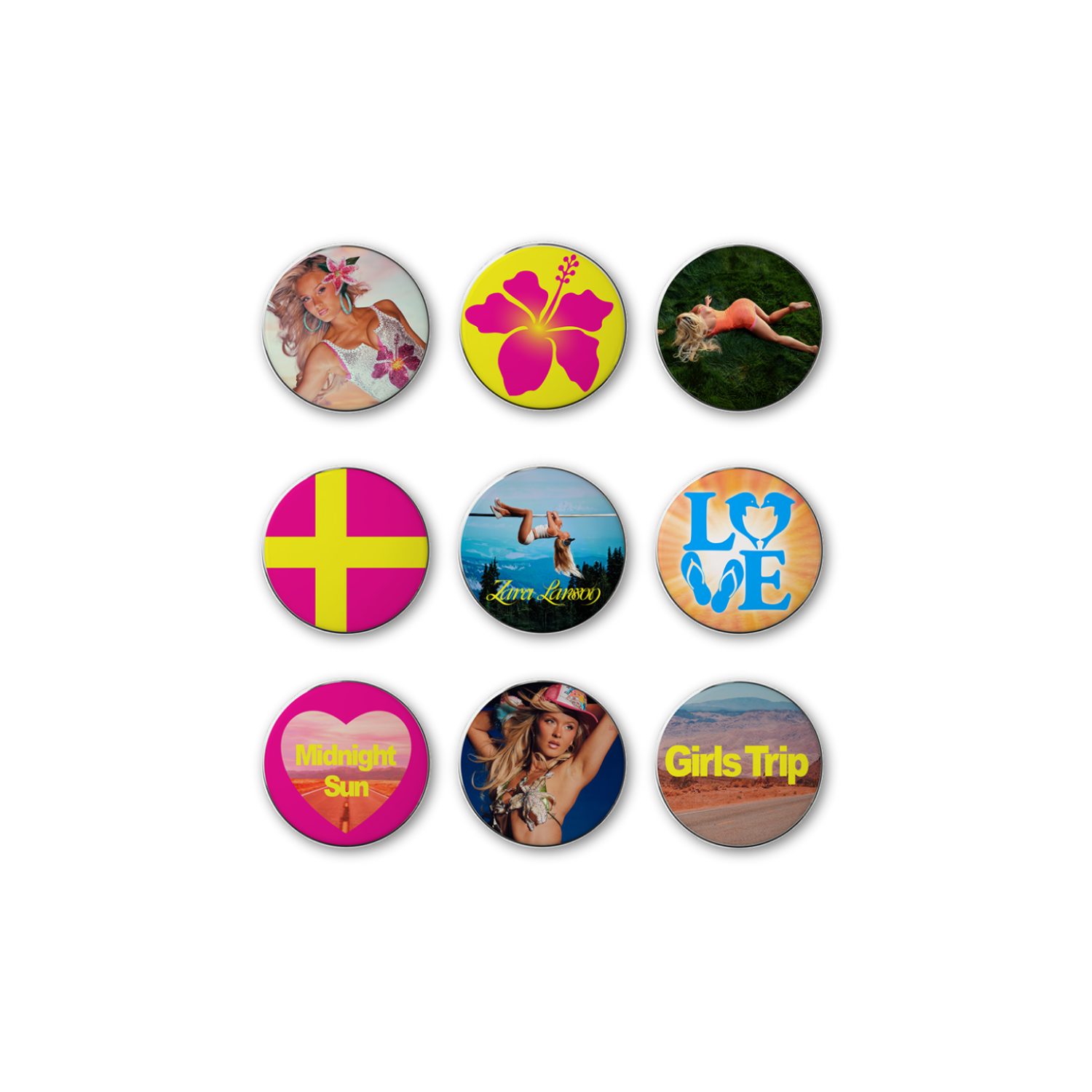 Girls Trip Button Set