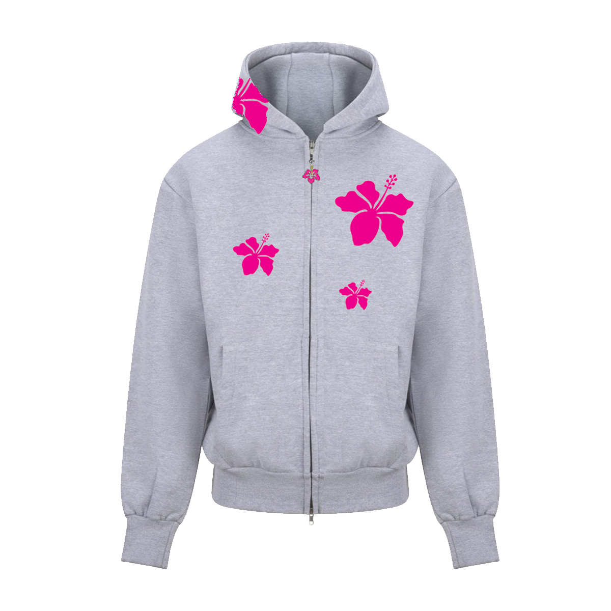 Hibiscus Flower Hoody