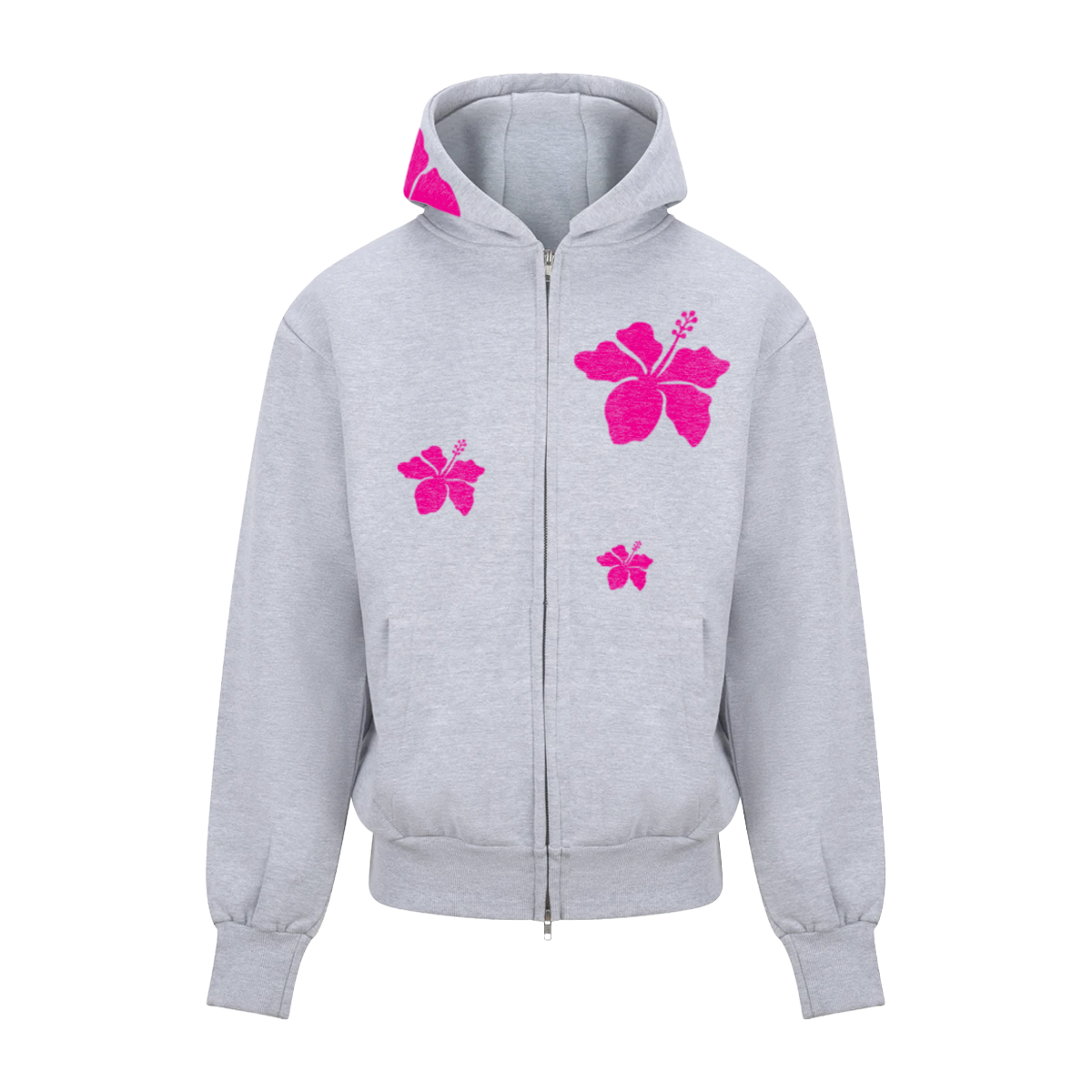 Hibiscus Flower Hoody