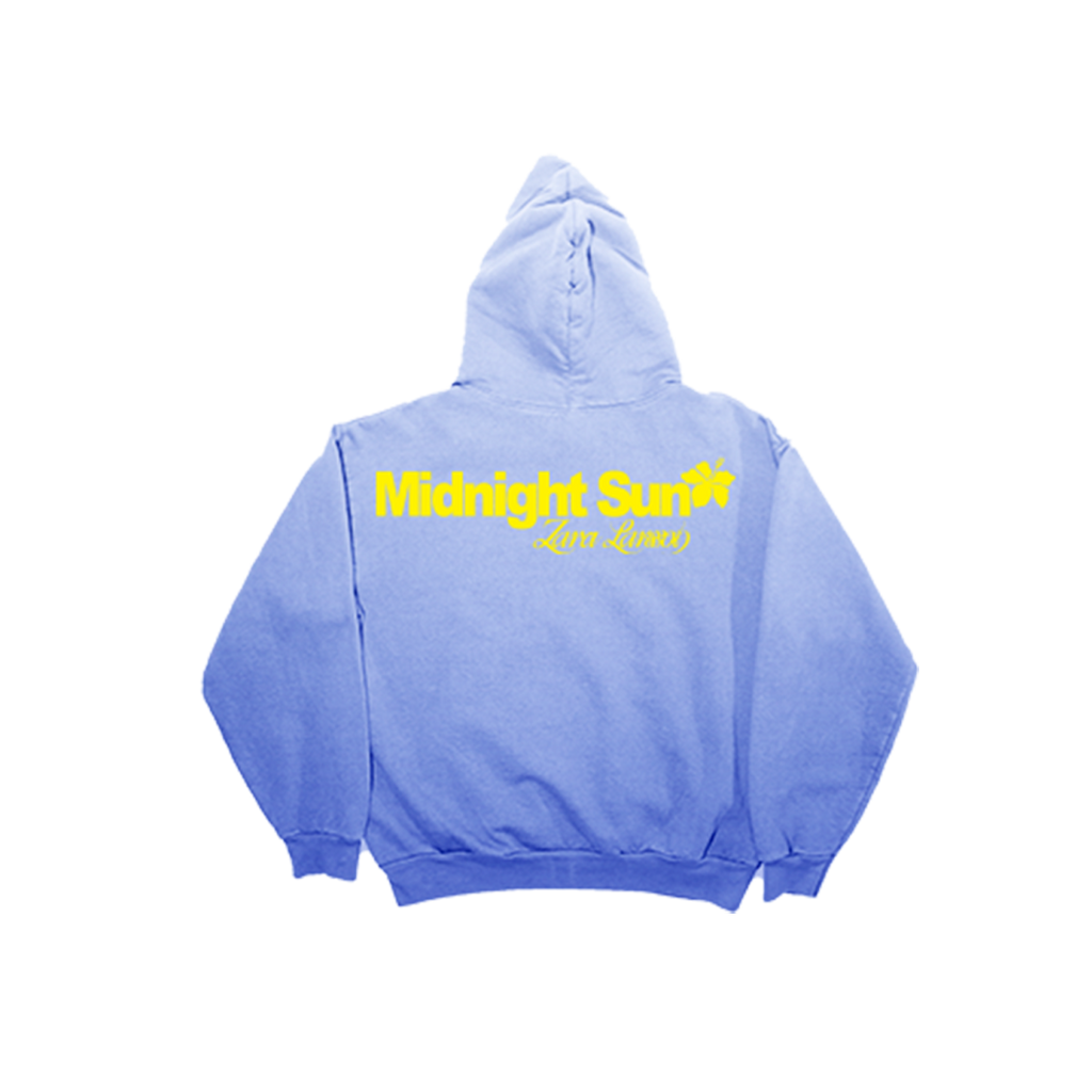 Midnight Sun Gradient Flower Hoodie