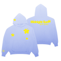 Midnight Sun Gradient Flower Hoodie